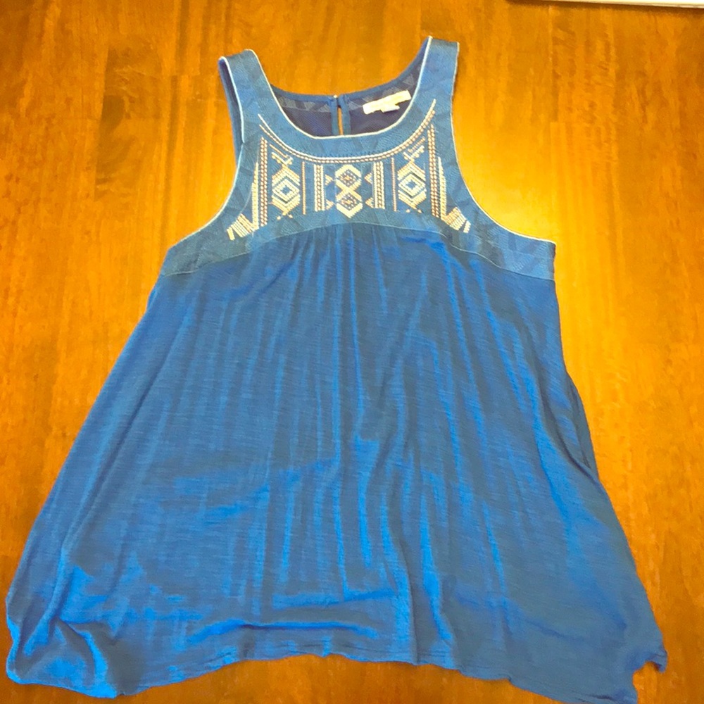 American Eagle Blue Tank Top